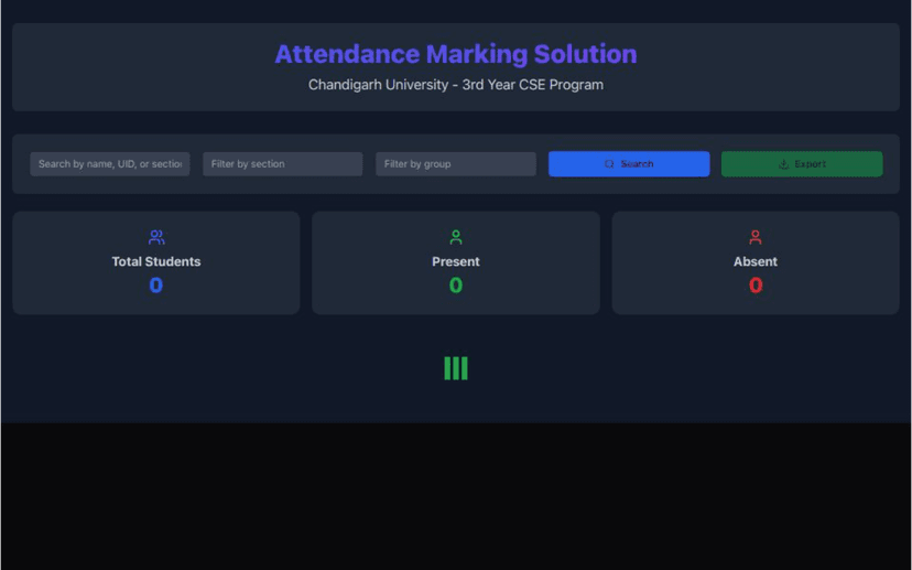 Attendance System thumbnail